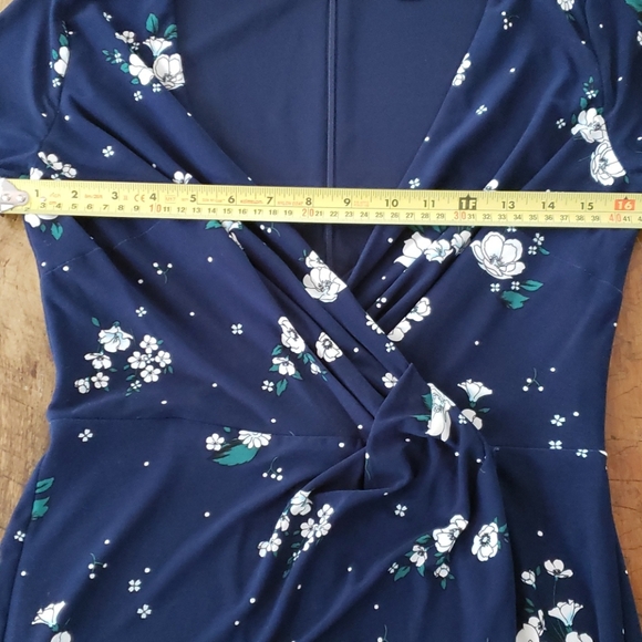 CHAPS LONG SLEEVED DRESS - Picture 7 of 14